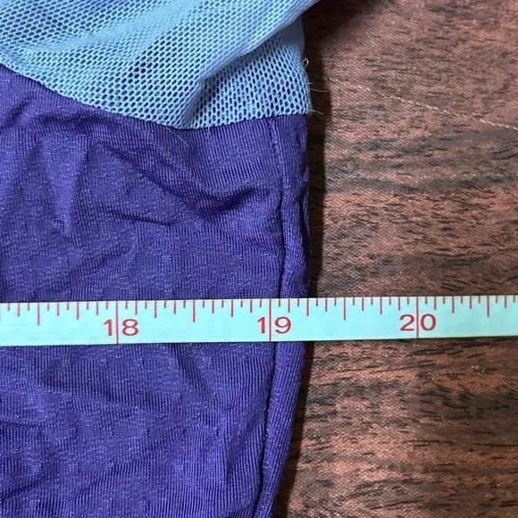 Smartpak Sunshield Long Sleeve  1/4 Zip  Purple Size Large Sun Protective Riding - Picture 4 of 5